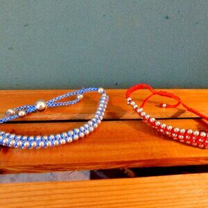 Ladies Corded Beaded Bracelets - 2